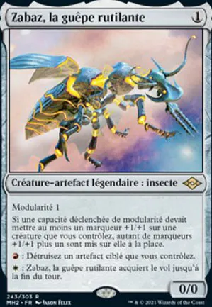 Zabaz, la guêpe rutilante