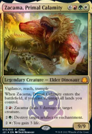 Zacama, Calamité primordiale