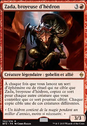 Zada, broyeuse d'hédron