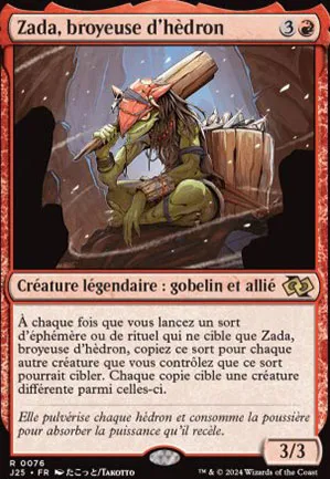 Zada, broyeuse d'hédron