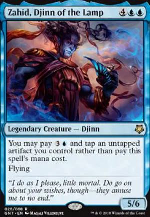 Zahid, djinn de la lampe