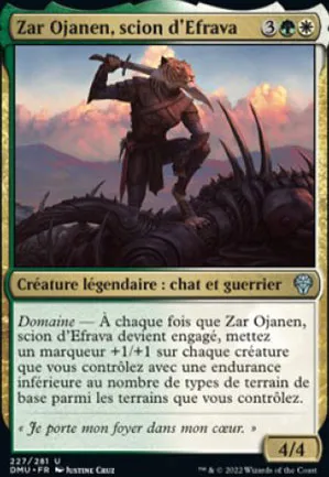 Zar Ojanen, scion d'Efrava