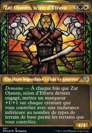 Zar Ojanen, scion d'Efrava