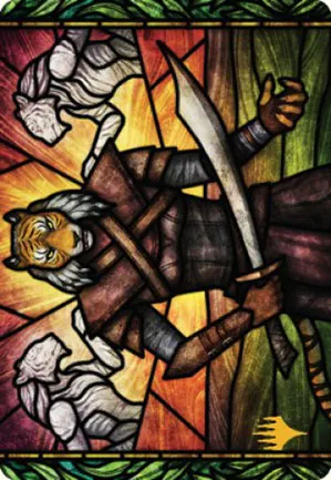 Zar Ojanen, scion d'Efrava - Illustration