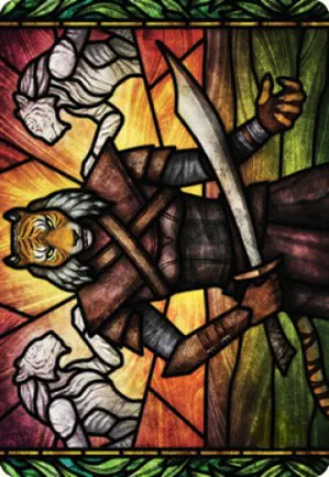 Zar Ojanen, scion d'Efrava - Illustration