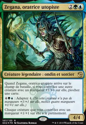 Zegana, oratrice utopiste