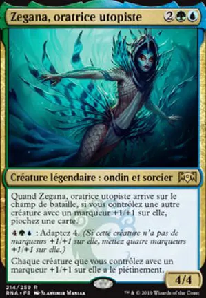 Zegana, oratrice utopiste