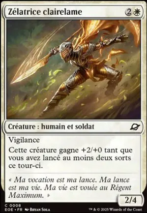 Zélatrice clairelame