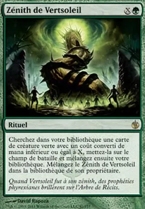 Zénith de Vertsoleil