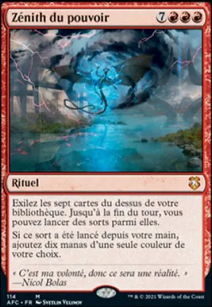 Zénith du pouvoir