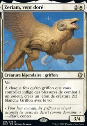 Zeriam, vent doré