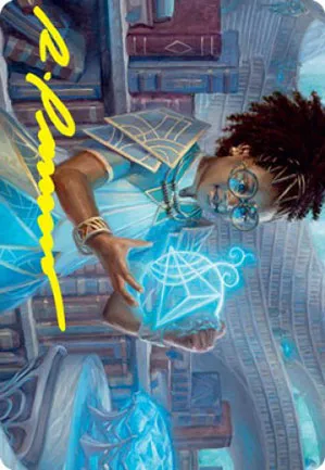 Zimone, prodige de Quandrix – Illustration