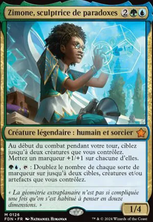 Zimone, sculptrice de paradoxes