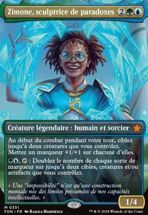Zimone, sculptrice de paradoxes