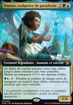 Zimone, sculptrice de paradoxes