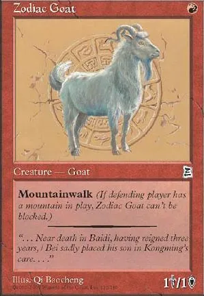 Zodiac Goat