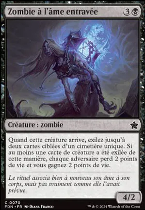 Zombie à l'âme entravée
