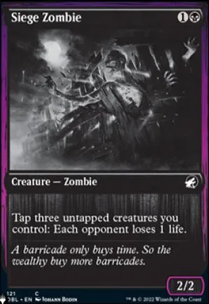 Zombie de siège