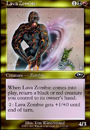 Zombie des laves