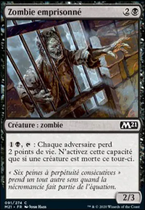 Zombie emprisonné