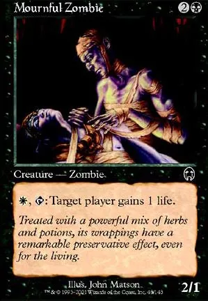 Zombie éploré