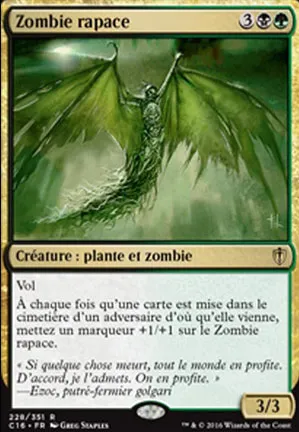 Zombie rapace