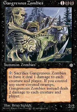 Zombies gangreneux