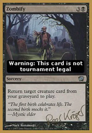 Zombification