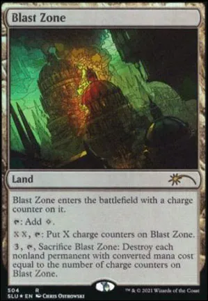 Zone de déflagration