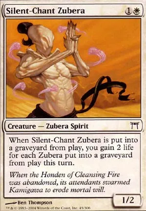 Zubera au chant silencieux