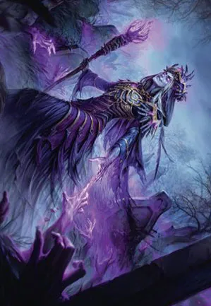 Zul Ashur, seigneuresse liche - Illustration