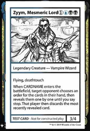 Zyym, Mesmeric Lord