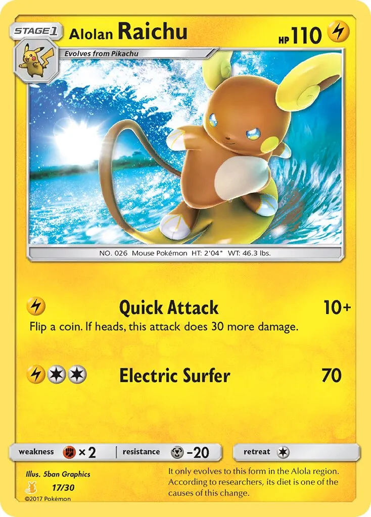 Raichu d'Alola