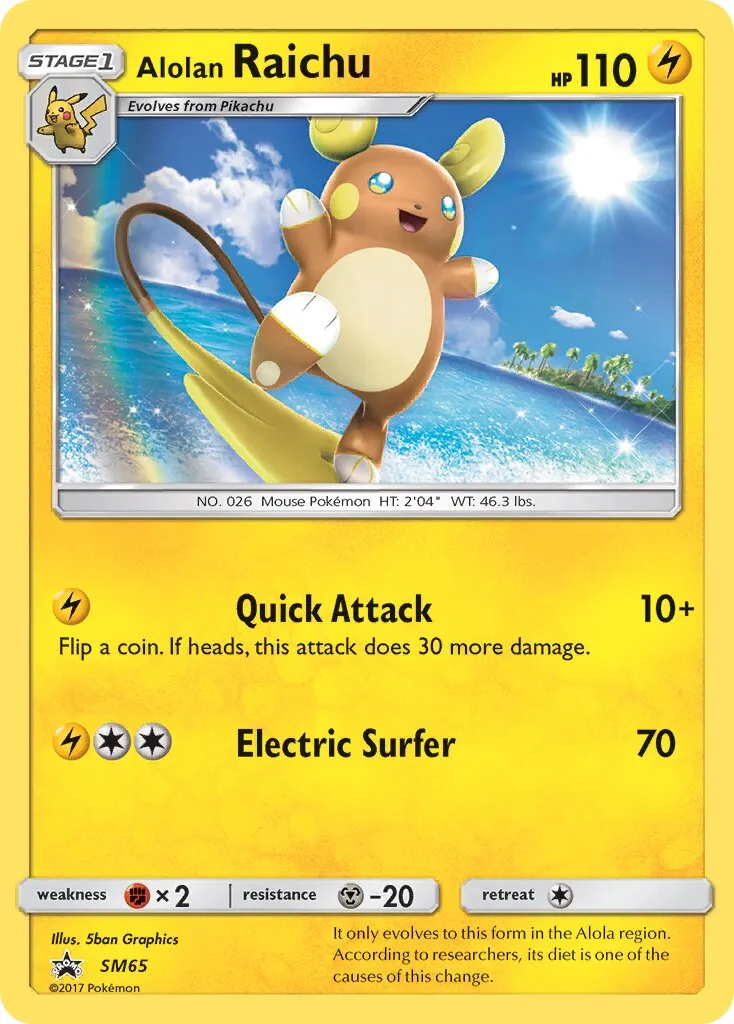 Raichu d'Alola