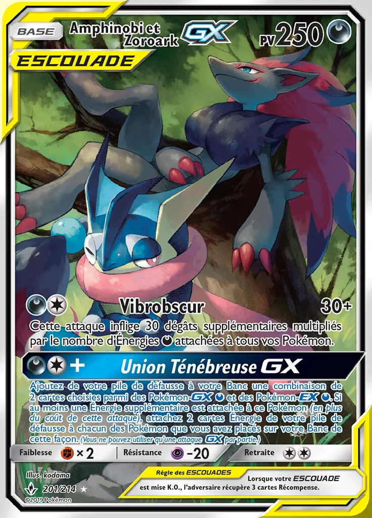 Amphinobi et Zoroark-GX