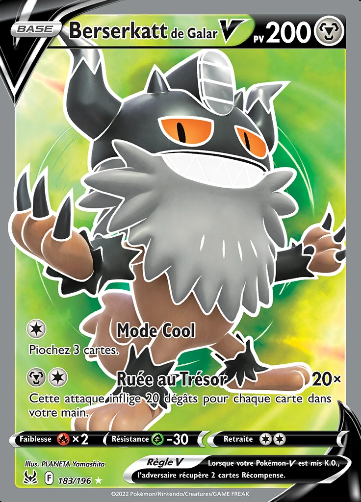 Berserkatt de Galar-V