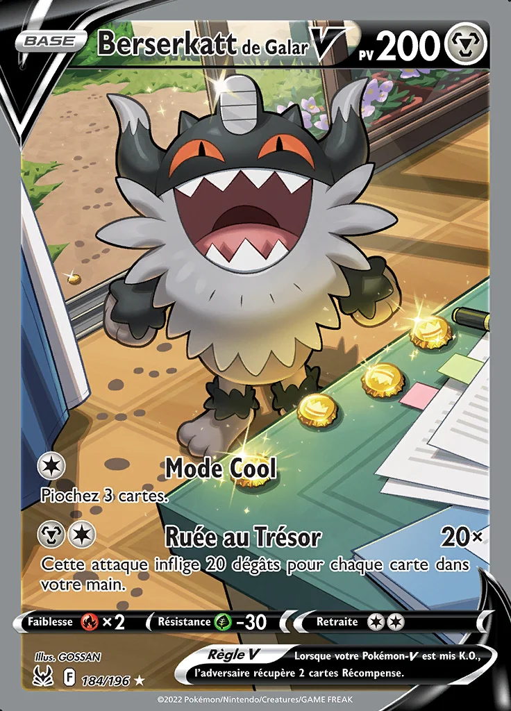 Berserkatt de Galar-V