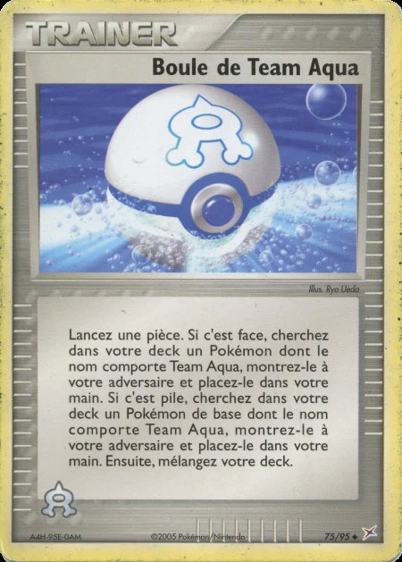 Boule de Team Aqua