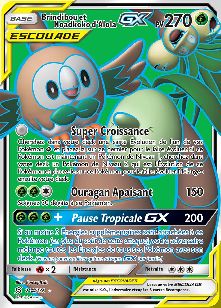 Brindibou et Noadkoko d'Alola-GX