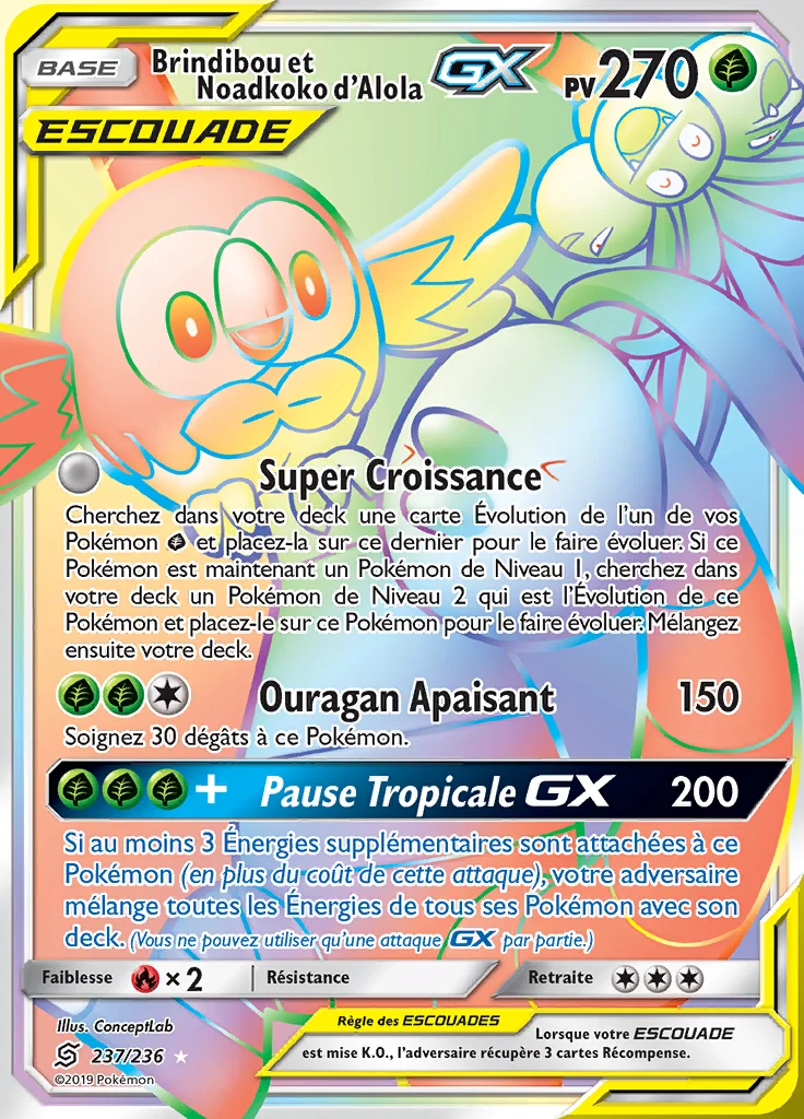 Brindibou et Noadkoko d'Alola-GX