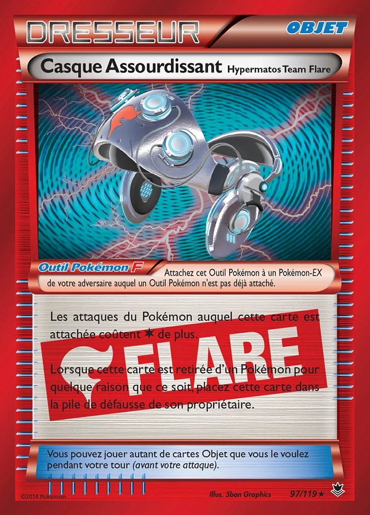 Casque Assourdissant Hypermatos Team Flare