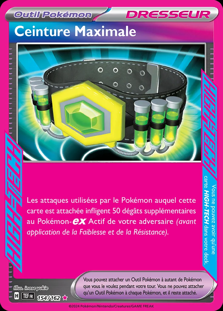 Ceinture Maximale