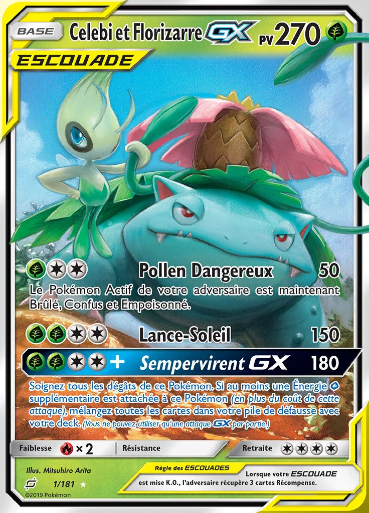 Celebi et Florizarre-GX