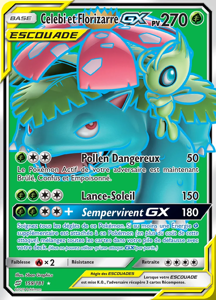 Celebi et Florizarre-GX