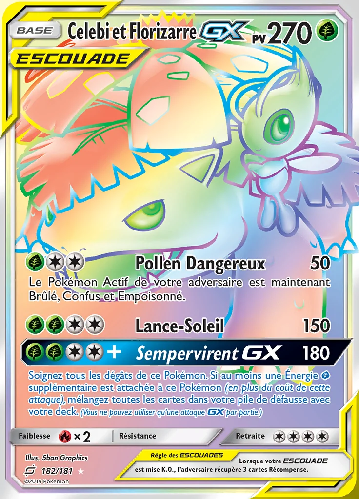 Celebi et Florizarre-GX