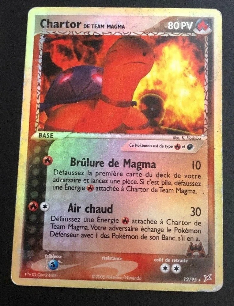 Chartor de Team Magma