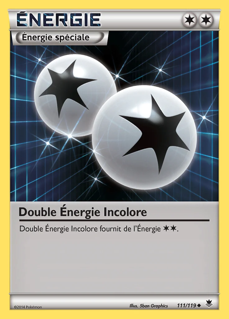 Double Énergie Incolore