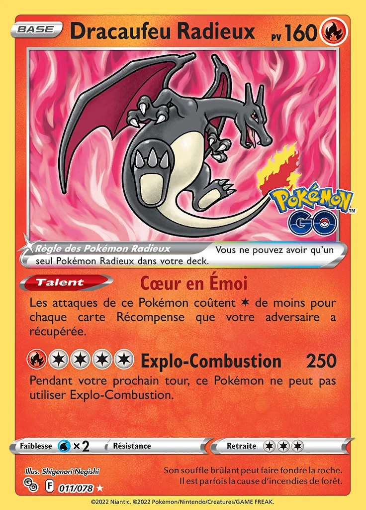 Dracaufeu Radieux