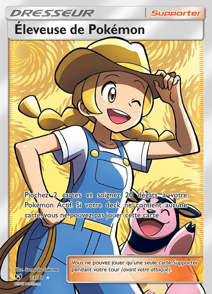 Éleveuse de Pokémon