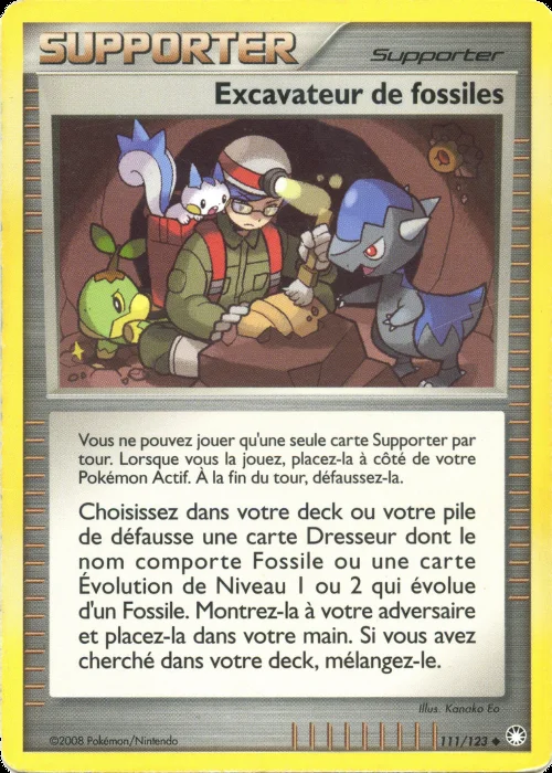 Excavateur de fossiles